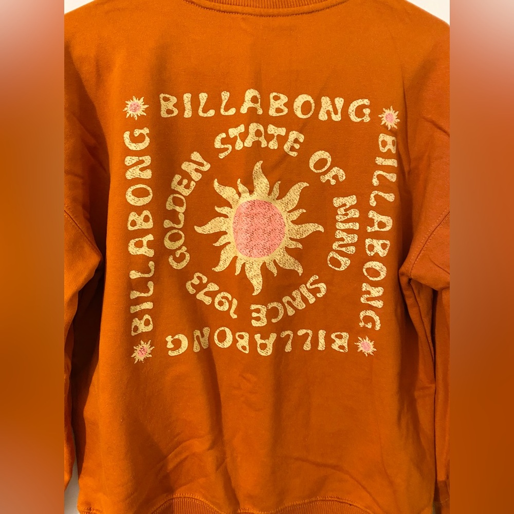 Billabong Golden State of Mind crewneck EUC